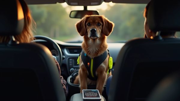 Sécurisez votre chien en voiture pour éviter les amendes